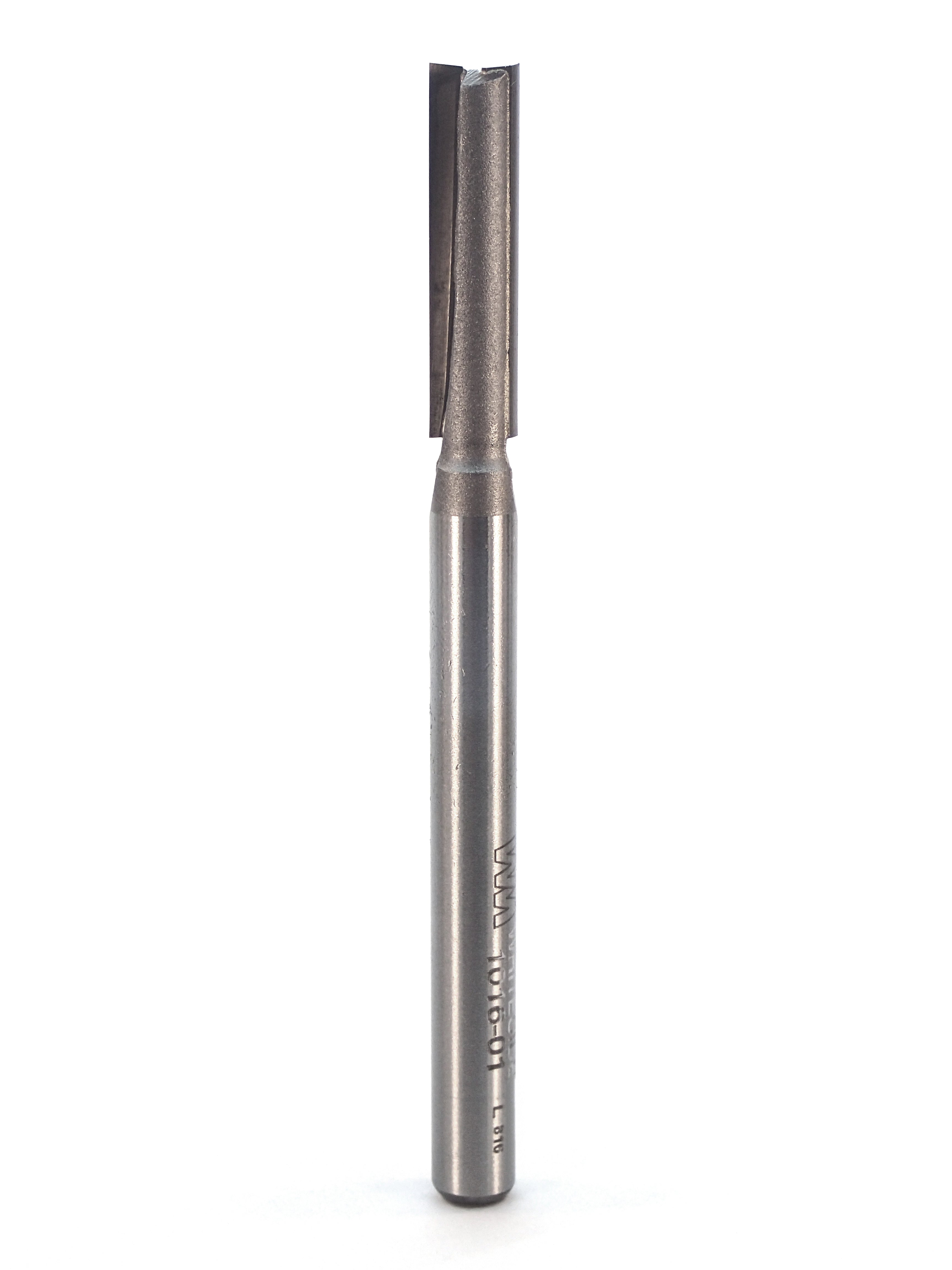 Whiteside Router Bits 1016-01 Straight Bit - 1/4-Inch Cutting Diameter, 1-Inch Cutting Length