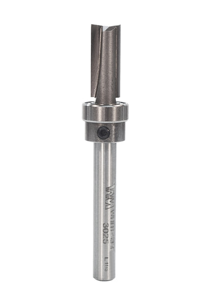 Whiteside 3019 Template Router Bit With Ball Bearing – Premium Carbide, Made In USA, 1/2-Inch Shank