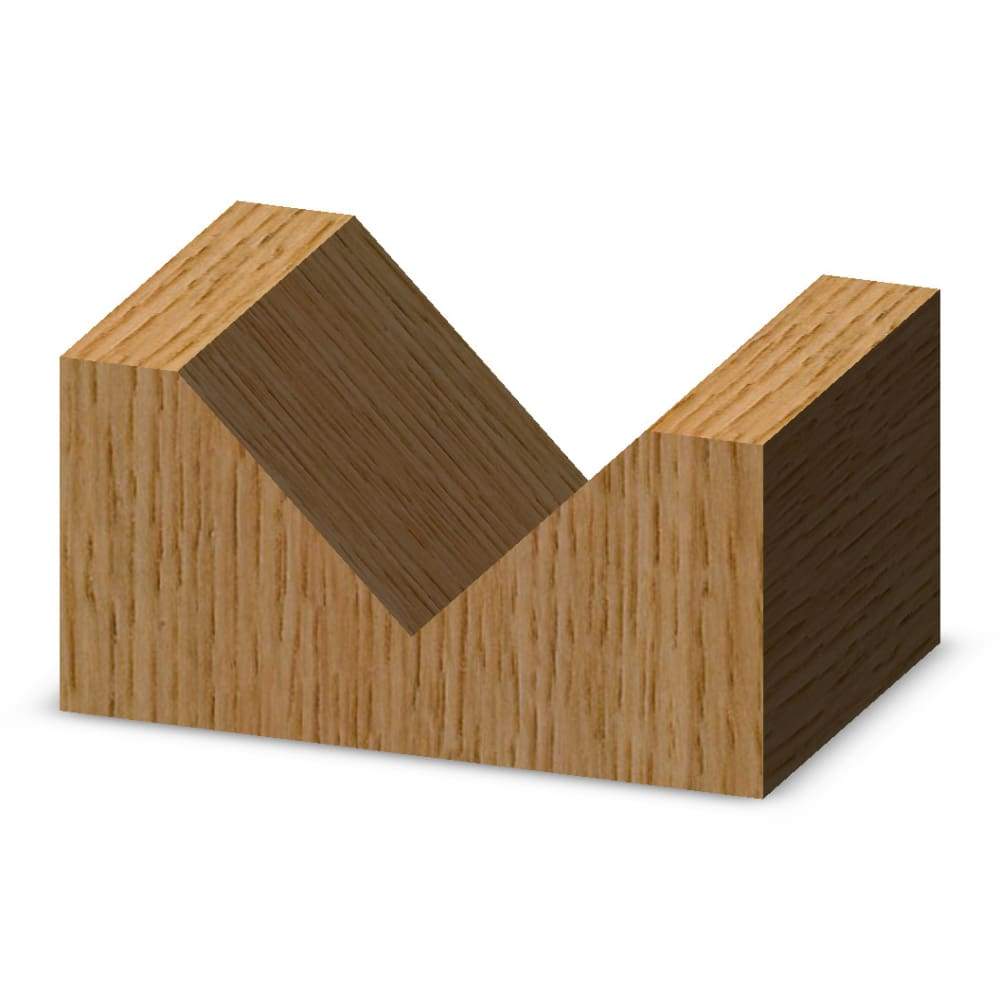 90° V-Groove Bit Form Router Bits Whiteside Machine Company United States