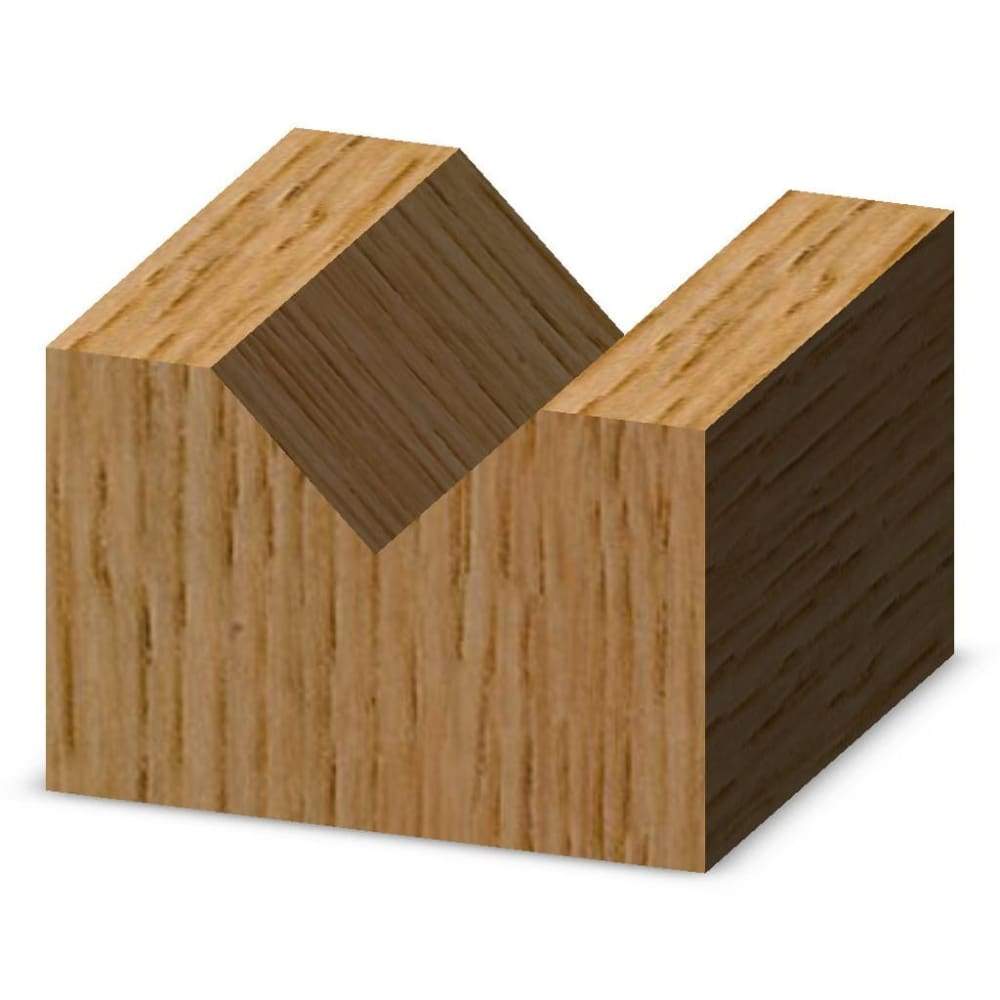 90° V-Groove Bit Form Router Bits Whiteside Machine Company United States