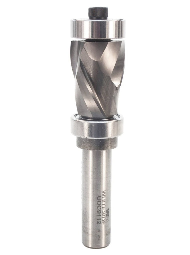 Whiteside 2401 Flush Trim Router Bit – 3/8” Cutting Diameter, 1/2” Cutting Length, Premium Carbide