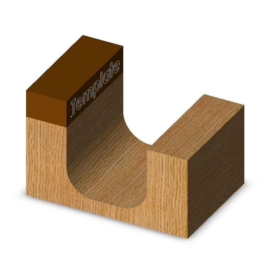 Bowl & Tray Bit W/ Bearing Form Router Bits Whiteside Machine Company United States