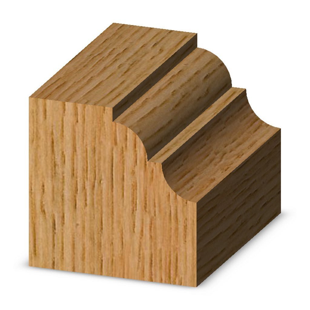 Classical Pattern Bit Form Router Bits Whiteside Machine Company 1/4", Carbide Tip, Classical, Classical Pattern Bits, Edge Forming, Edge Profile 44.05 Whiteside Machine Company United States 3230 844278032307