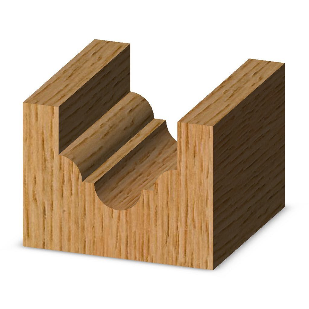 Round bottom deals router bit