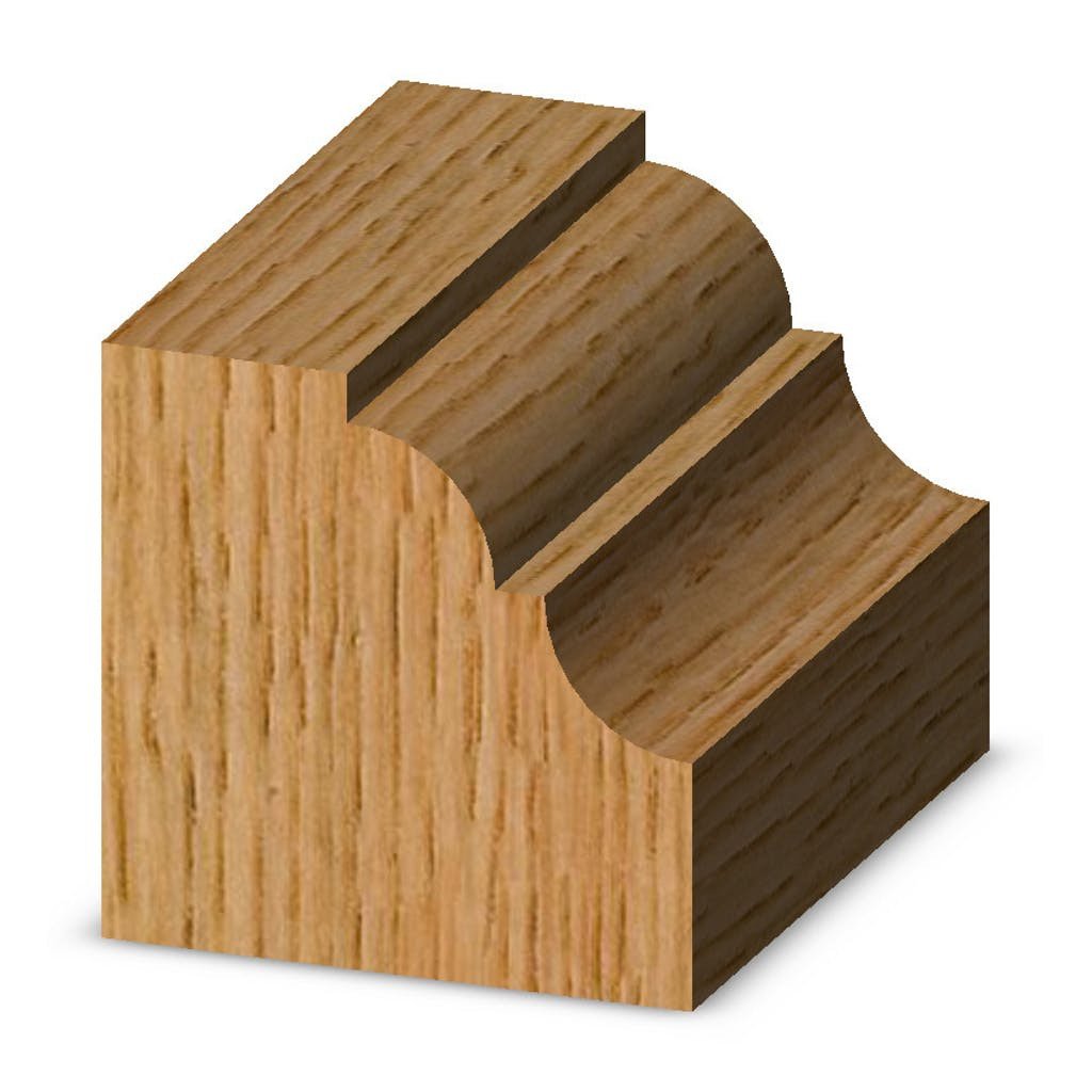 Classical Round Bottom Form Router Bits Whiteside Machine Company 1/4", Carbide Tip, Classical, Classical Round Bottom Bits, Grooving Profiles, Plunge, Round 37.82 Whiteside Machine Company United States 3730 844278037302