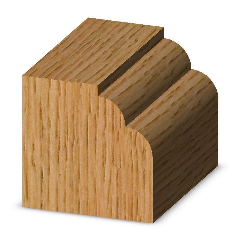 Double Round Bit Form Router Bits Whiteside Machine Company United States