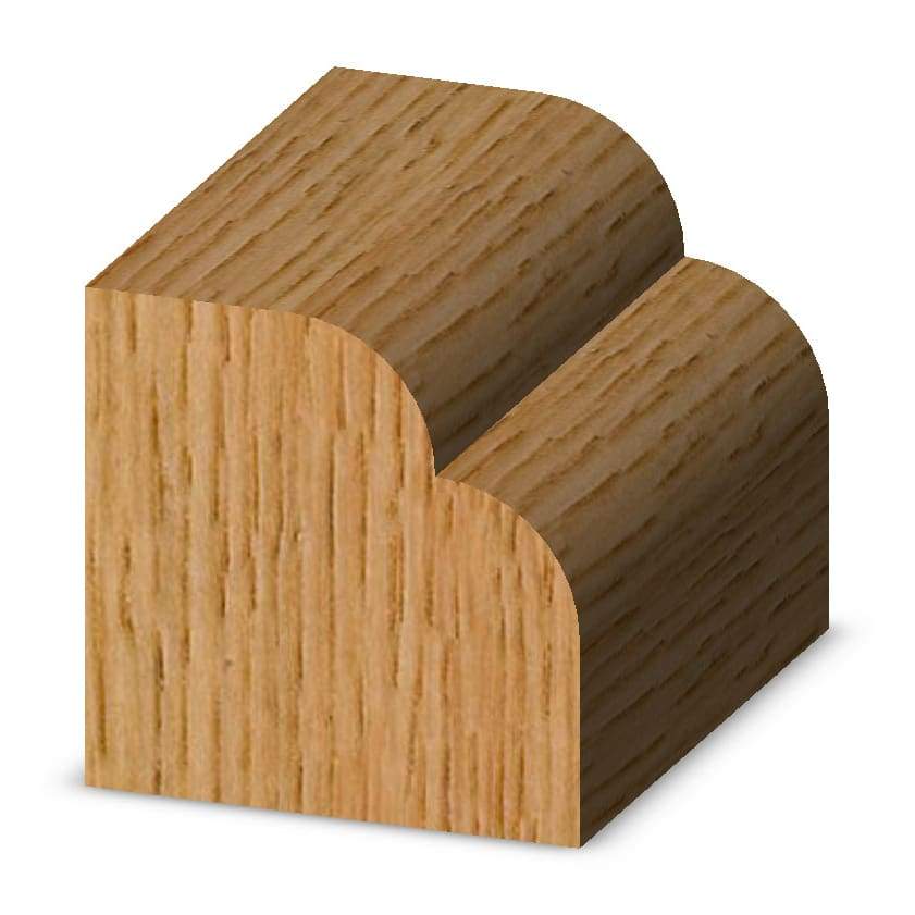 Double Round Bit Form Router Bits Whiteside Machine Company United States