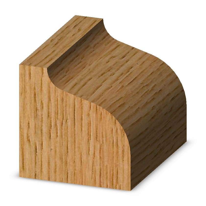 Desk Edge Profiles Ribbed Table Edge Profiles, Whiteside Machine Company