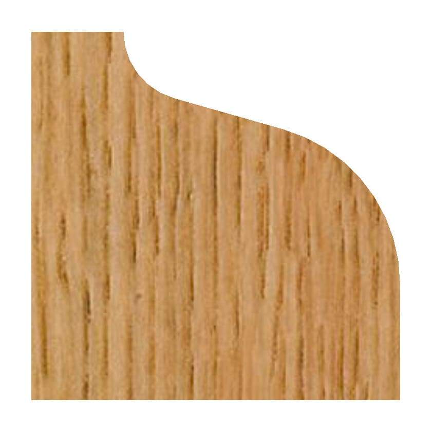 Desk Edge Profiles Ribbed Table Edge Profiles, Whiteside Machine Company