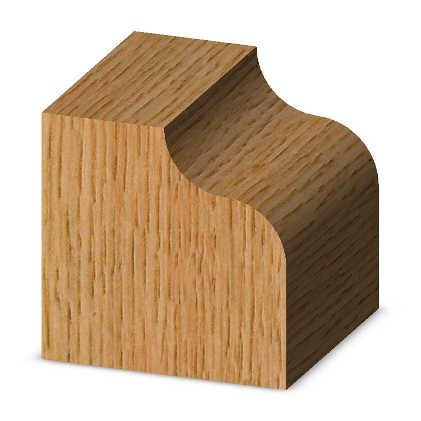 Ogee Fillet Bit Form Router Bits Whiteside Machine Company United States