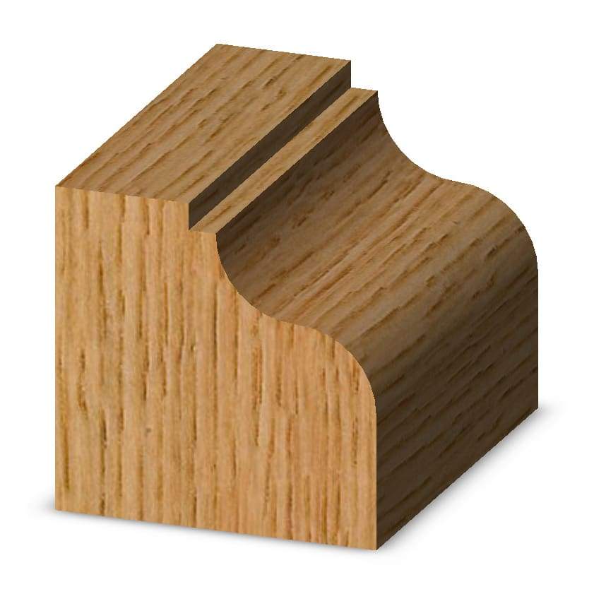 Ogee Fillet Bit Form Router Bits Whiteside Machine Company United States