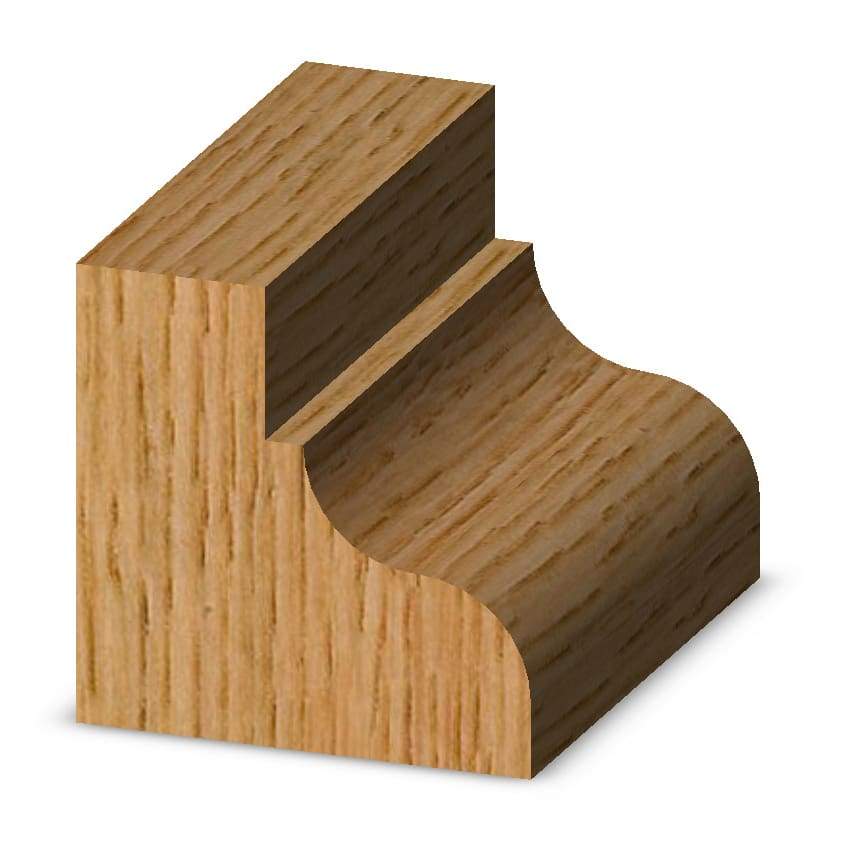 Ogee Fillet Bit Form Router Bits Whiteside Machine Company United States