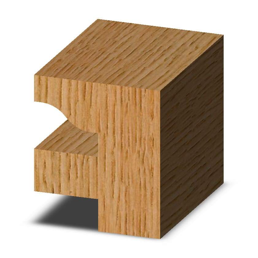 Ogee Rail Cutter Form Router Bits Whiteside Machine Company United States