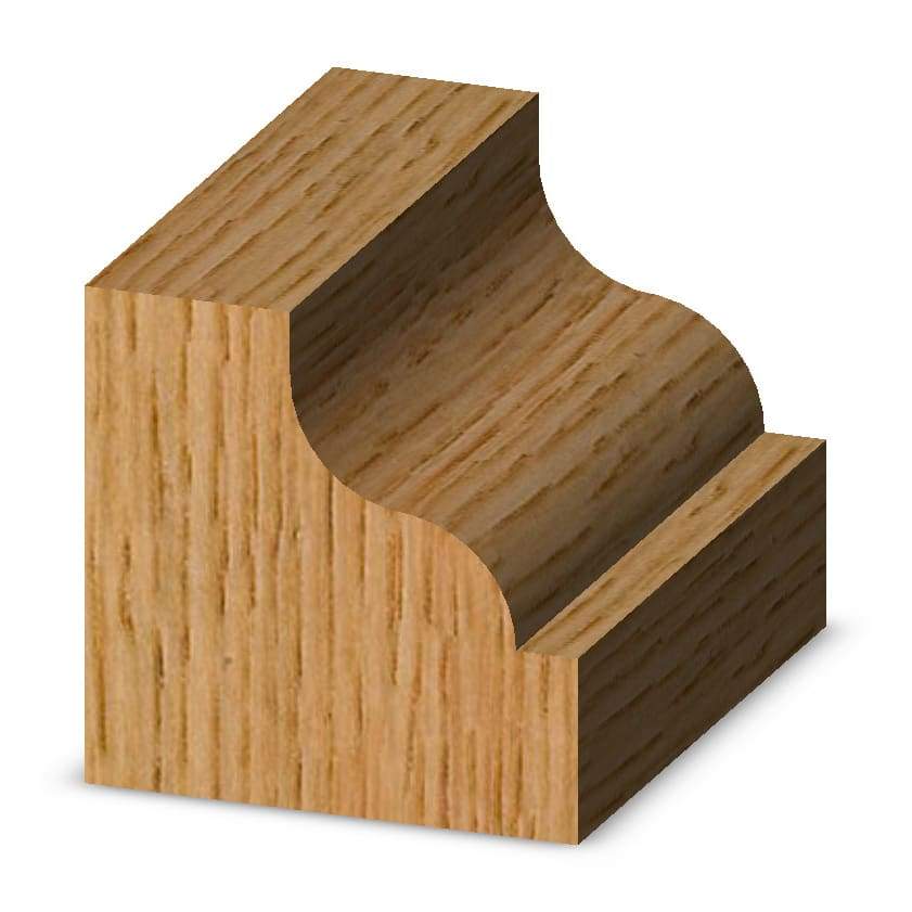 Plunge Ogee Bit Form Router Bits Whiteside Machine Company United States