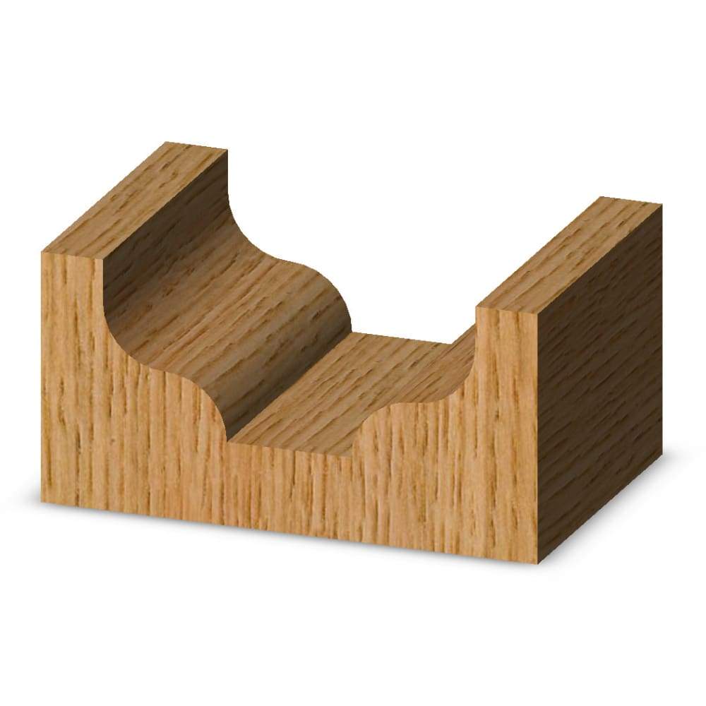 Plunge Ogee Bit Form Router Bits Whiteside Machine Company United States