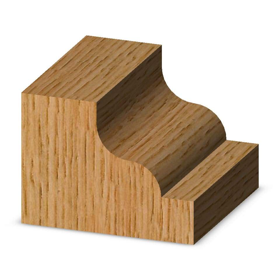 Plunge Ogee Bit Form Router Bits Whiteside Machine Company United States