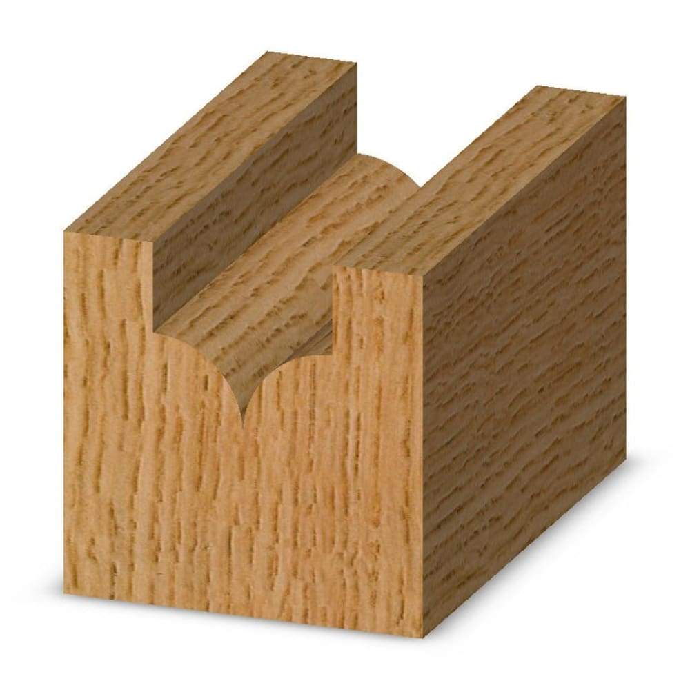 Point Cutting Roundover Bit Form Router Bits Whiteside Machine Company United States