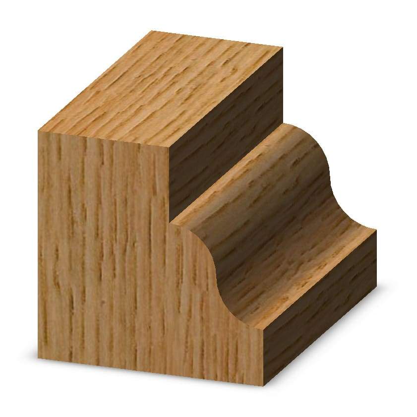 Roman Ogee Form Router Bits Whiteside Machine Company United States