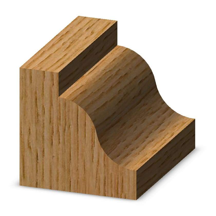 Roman Ogee Form Router Bits Whiteside Machine Company United States