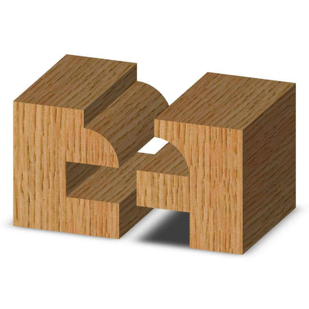 Round Stile & Rail Set Form Router Bits Whiteside Machine Company United States