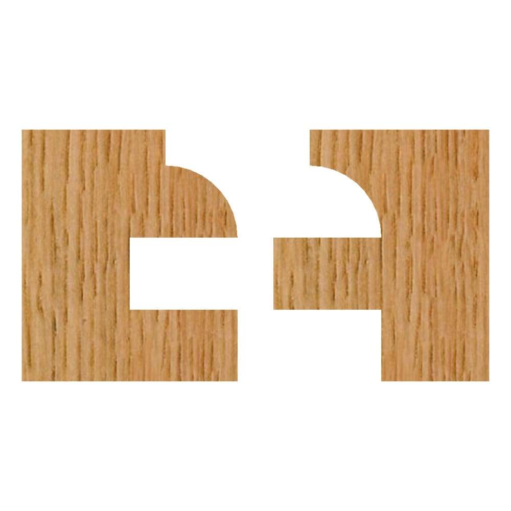 Round Stile & Rail Set Form Router Bits Whiteside Machine Company United States