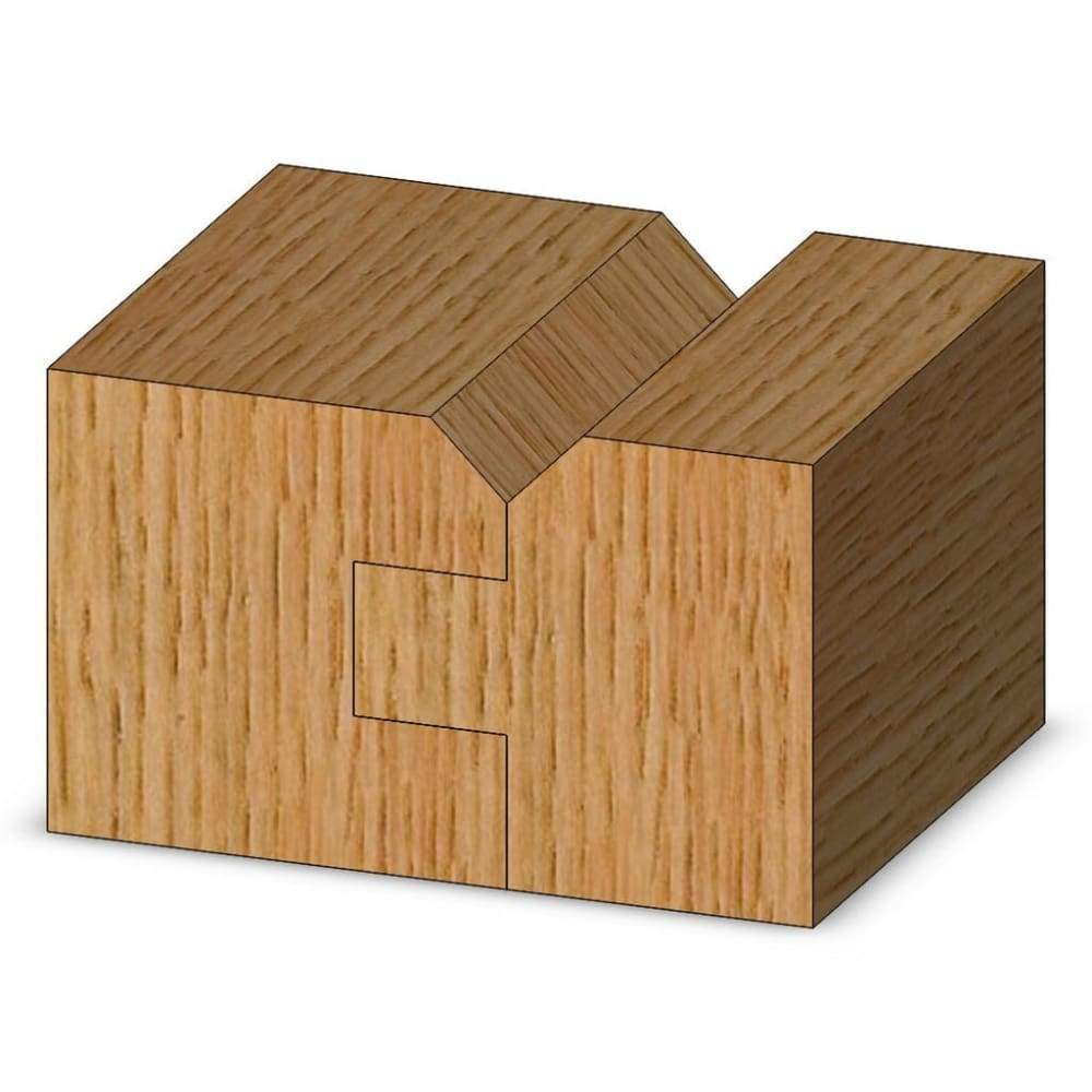 Vee Panel Tongue & Groove Set Form Router Bits Whiteside Machine Company United States